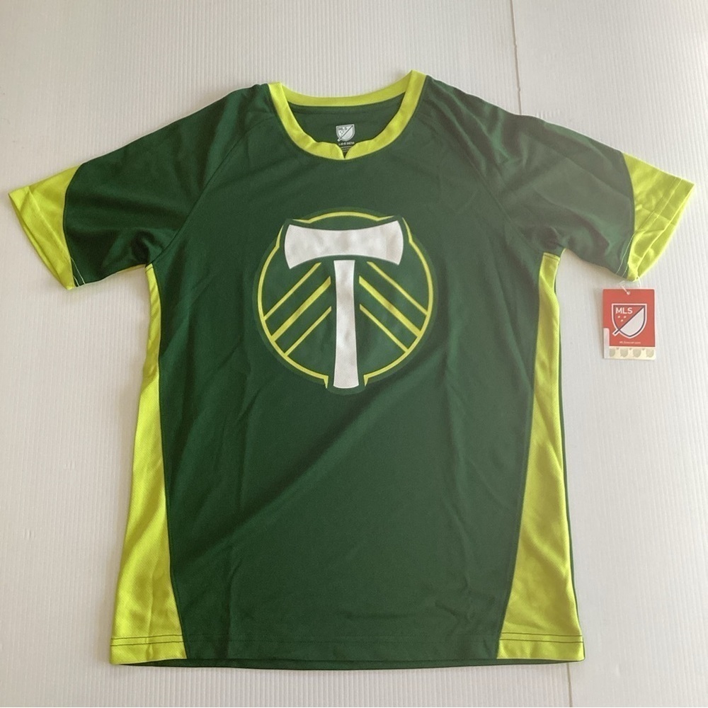 MLS Portland Timbers Youth Soccer Jersey NWT - Size Youth Large (14-16)